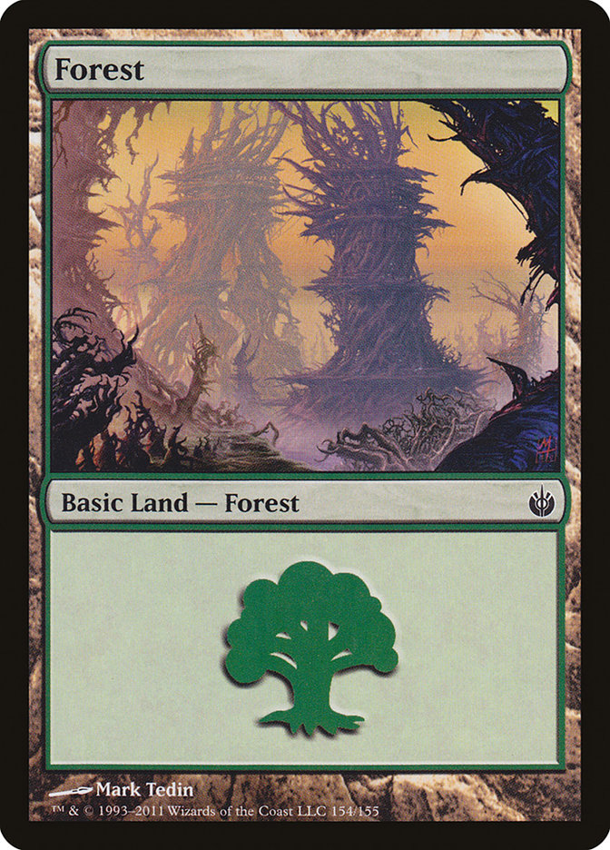 Forest (154) [Mirrodin Besieged] | The CG Realm