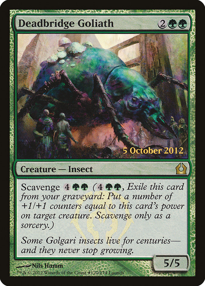 Deadbridge Goliath [Return to Ravnica Prerelease Promos] | The CG Realm