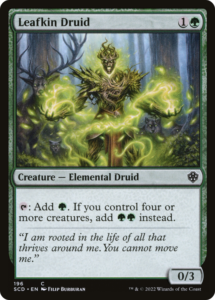Leafkin Druid [Starter Commander Decks] | The CG Realm