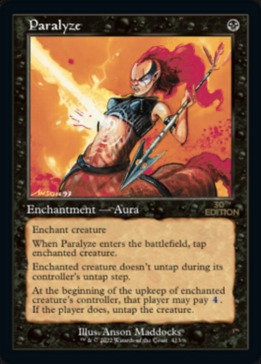 Paralyze (Retro Frame) (30A-413) - 30th Anniversary Edition