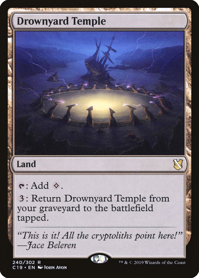 Drownyard Temple [Commander 2019] | The CG Realm
