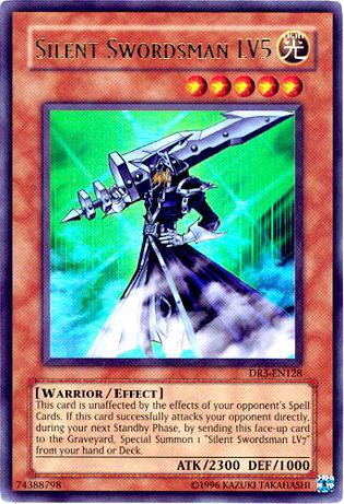 Silent Swordsman LV5 [DR3-EN128] Ultra Rare | The CG Realm