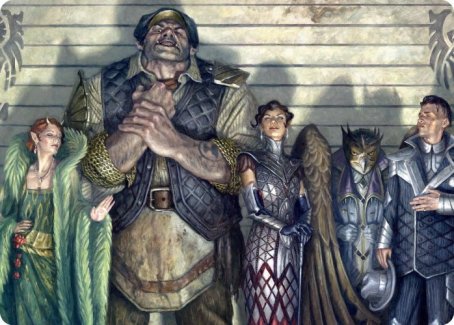 Rogues' Gallery Art Card [Streets of New Capenna Art Series] | The CG Realm