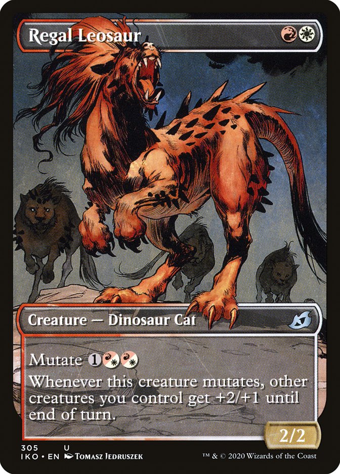 Regal Leosaur (Showcase) [Ikoria: Lair of Behemoths] | The CG Realm