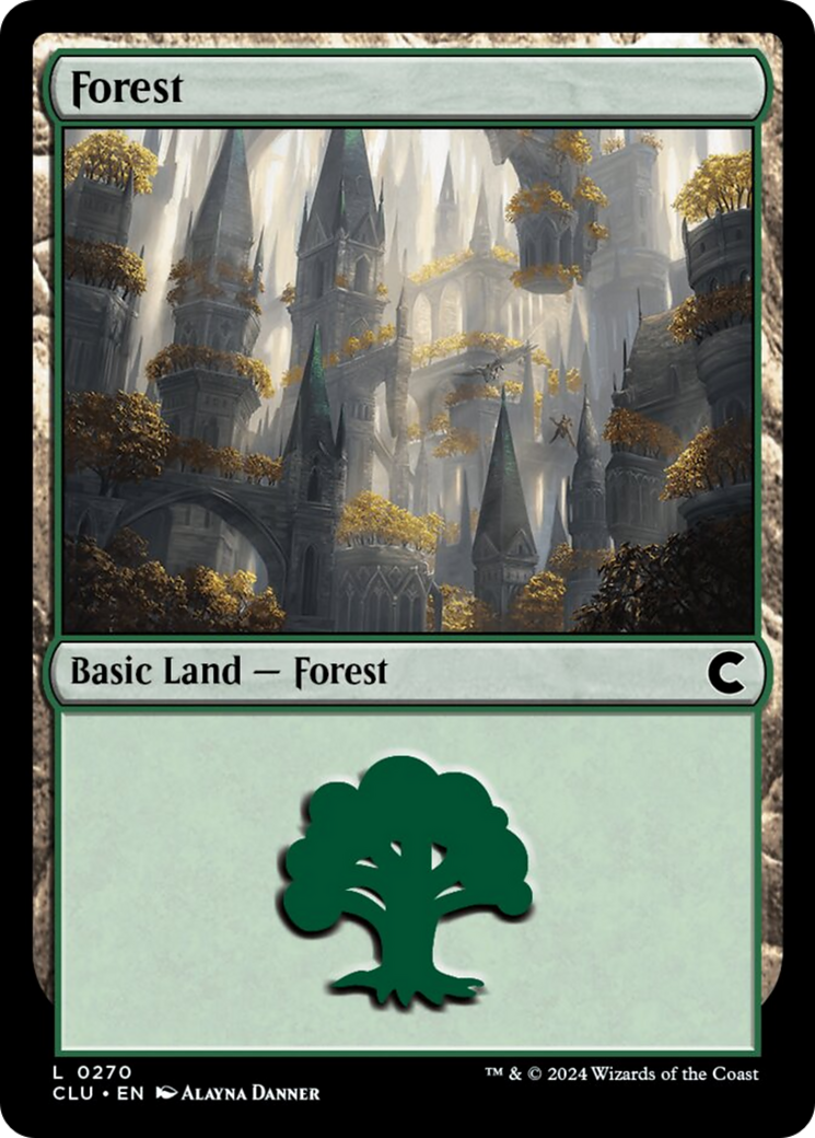 Forest (0270) [Ravnica: Clue Edition] | The CG Realm