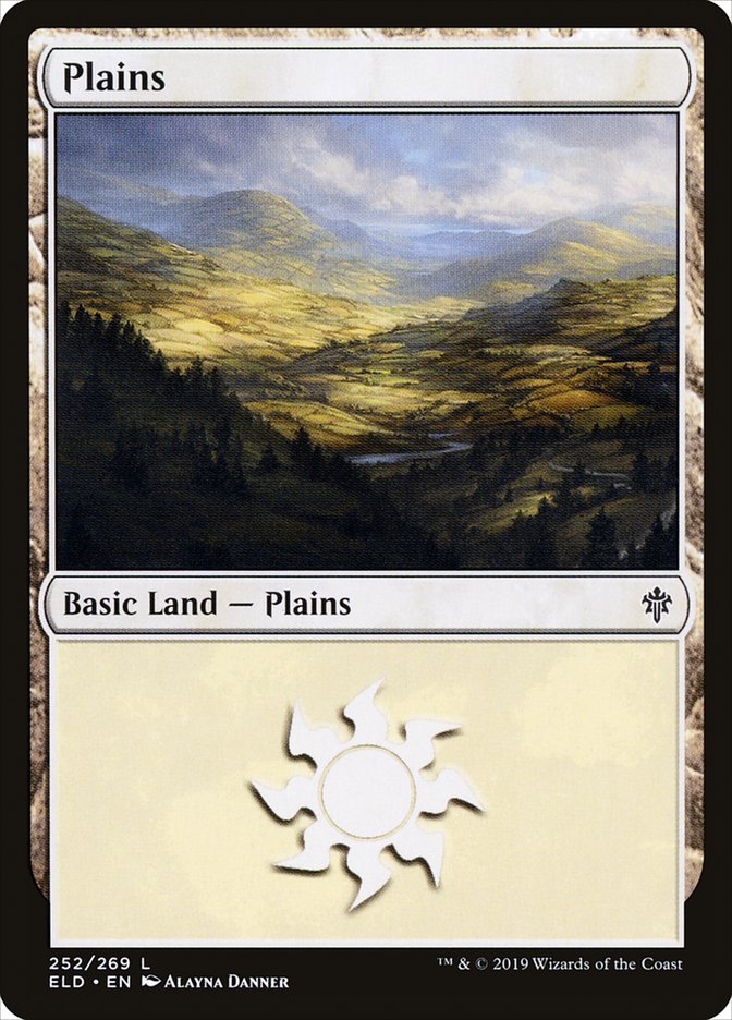 Plains (252) [Throne of Eldraine] | The CG Realm