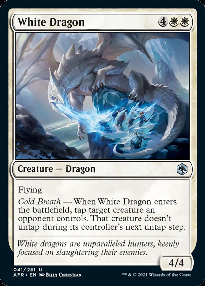 White Dragon [Dungeons & Dragons: Adventures in the Forgotten Realms] | The CG Realm