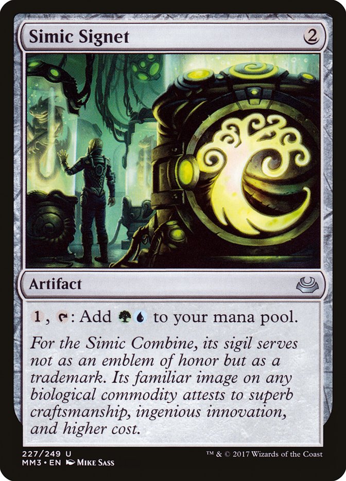 Simic Signet [Modern Masters 2017] | The CG Realm
