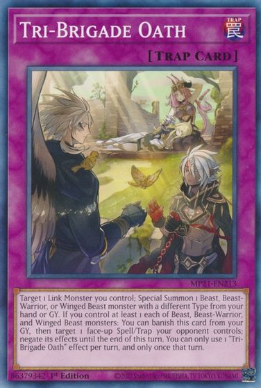 Tri-Brigade Oath [MP21-EN213] Common | The CG Realm