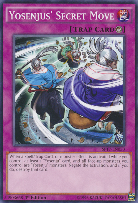 Yosenjus' Secret Move [SP17-EN050] Starfoil Rare | The CG Realm