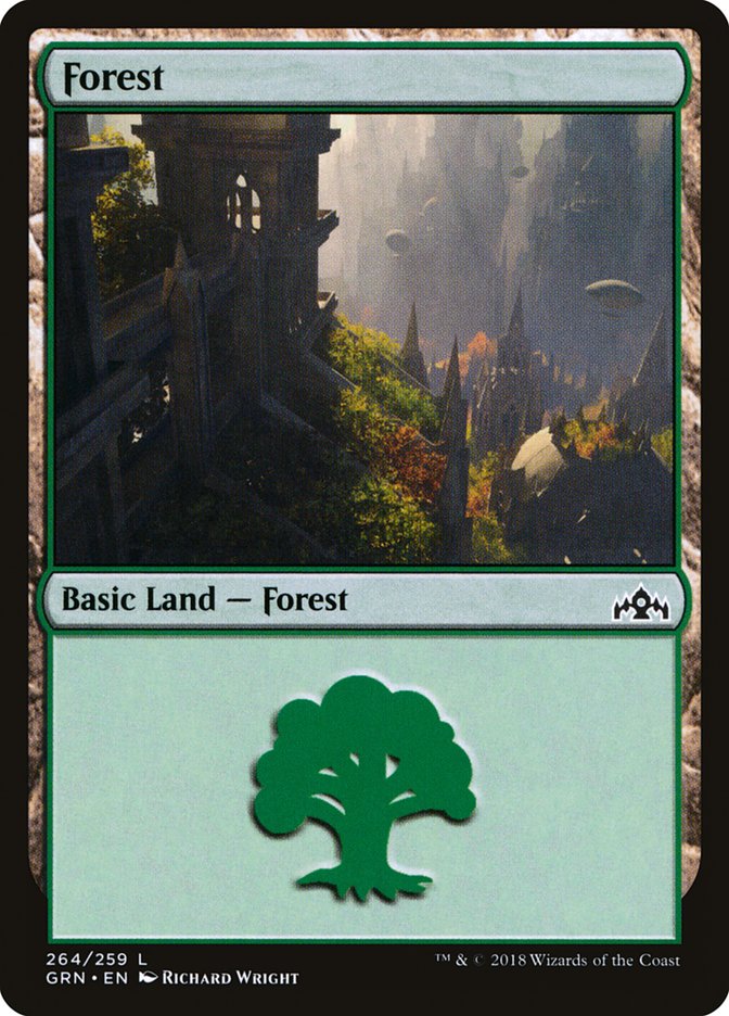 Forest (264) [Guilds of Ravnica] | The CG Realm