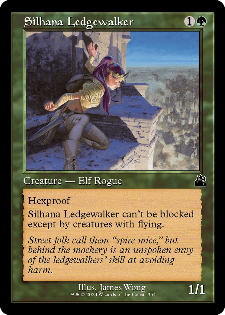 Silhana Ledgewalker (Retro Frame) [Ravnica Remastered] | The CG Realm