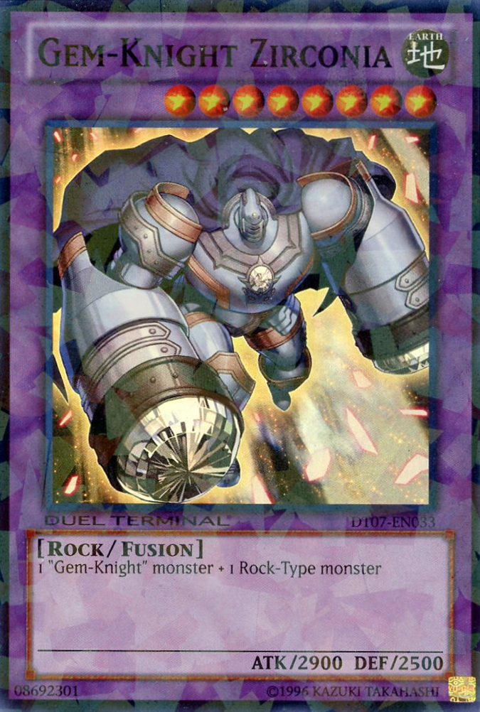 Gem-Knight Zirconia [DT07-EN033] Super Rare | The CG Realm