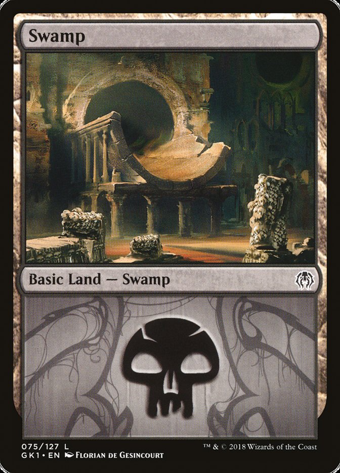 Swamp (75) [Guilds of Ravnica Guild Kit] | The CG Realm