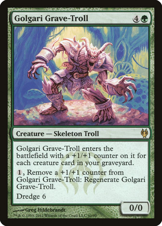 Golgari Grave-Troll [Duel Decks: Izzet vs. Golgari] | The CG Realm