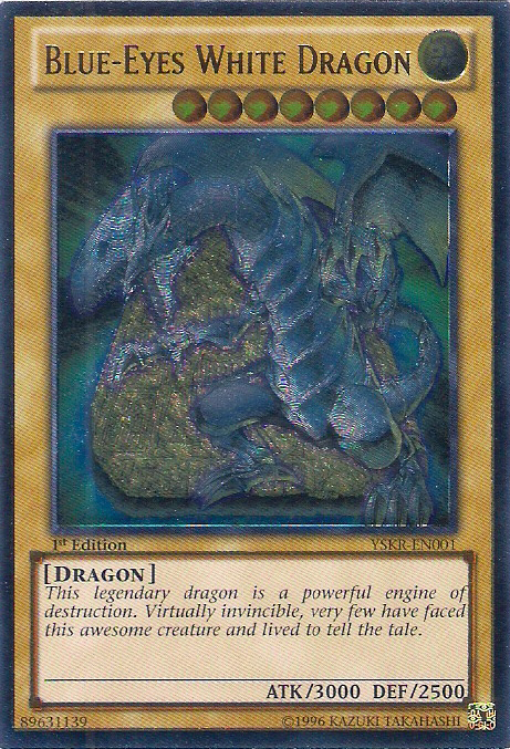 Blue-Eyes White Dragon (UTR) [YSKR-EN001] Ultimate Rare | The CG Realm