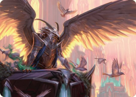 Falco Spara, Pactweaver 1 Art Card [Streets of New Capenna Art Series] | The CG Realm