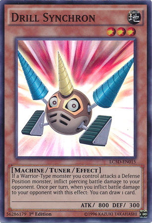 Drill Synchron [LC5D-EN015] Super Rare | The CG Realm