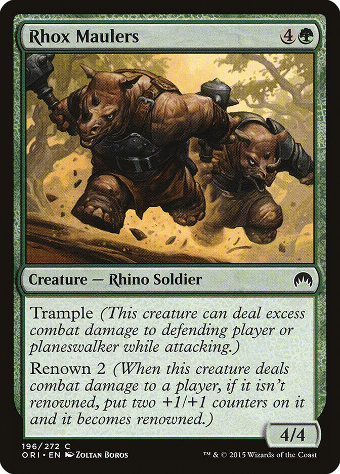 Rhox Maulers [Magic Origins] | The CG Realm