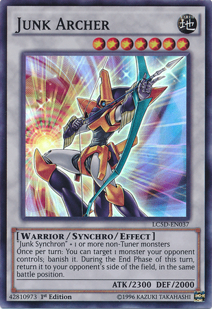 Junk Archer [LC5D-EN037] Super Rare | The CG Realm