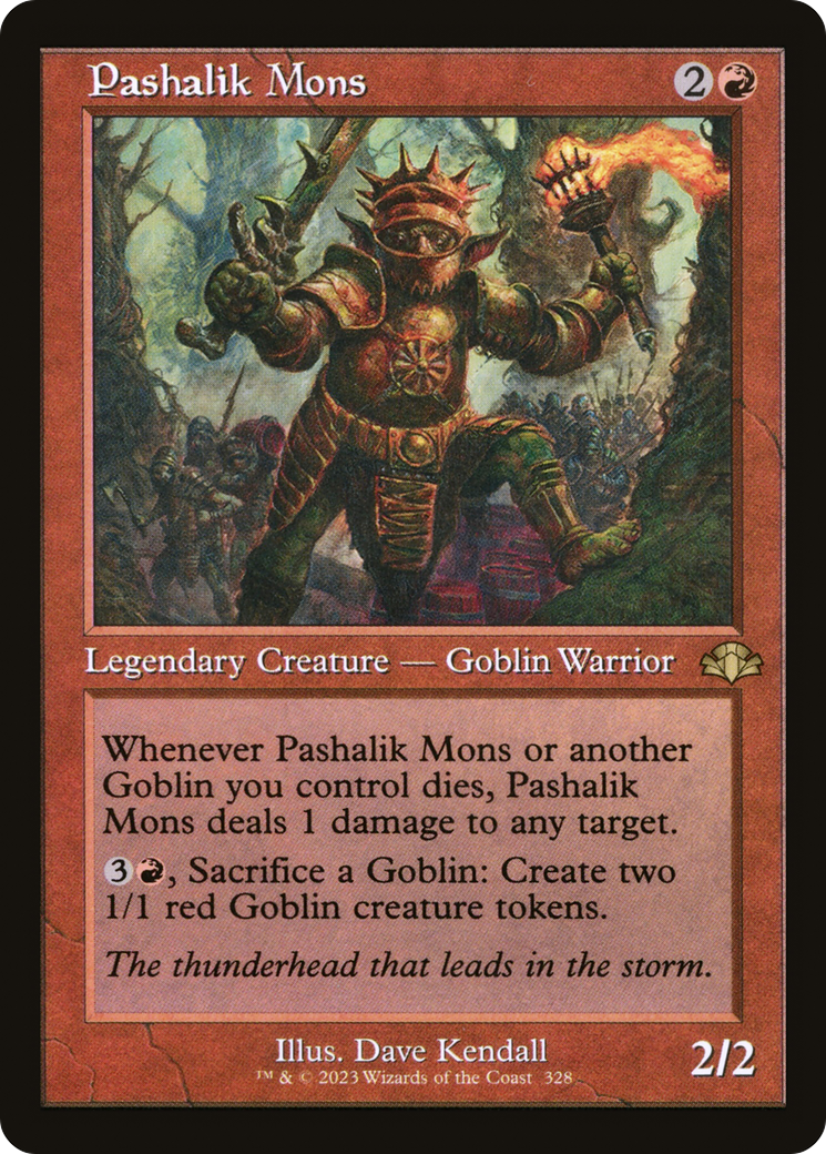 Pashalik Mons (Retro) [Dominaria Remastered] | The CG Realm