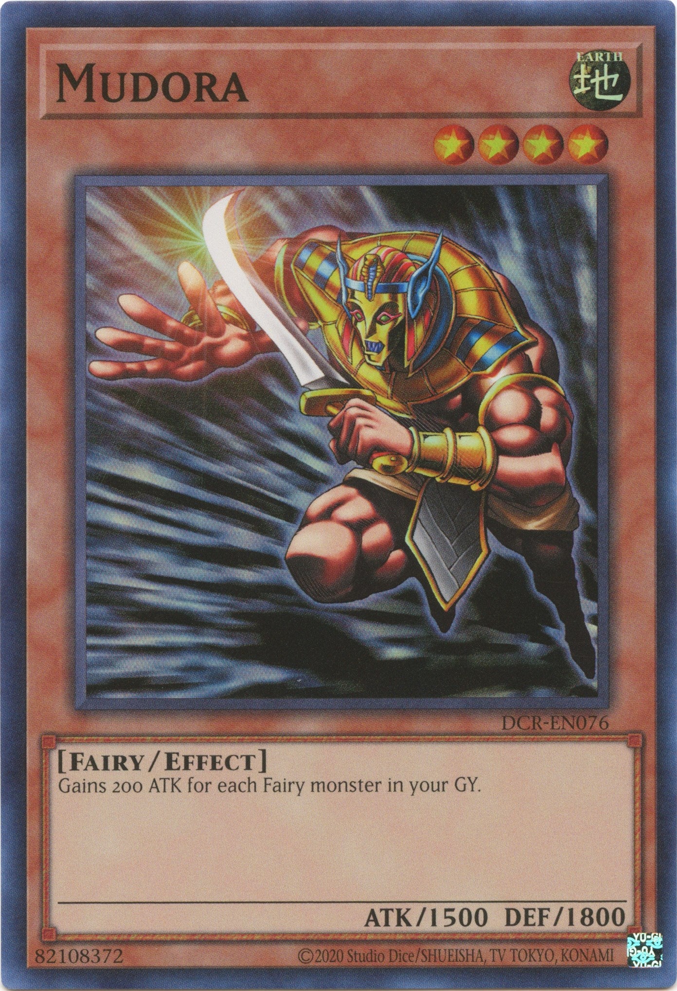 Mudora (25th Anniversary) [DCR-EN076] Super Rare | The CG Realm