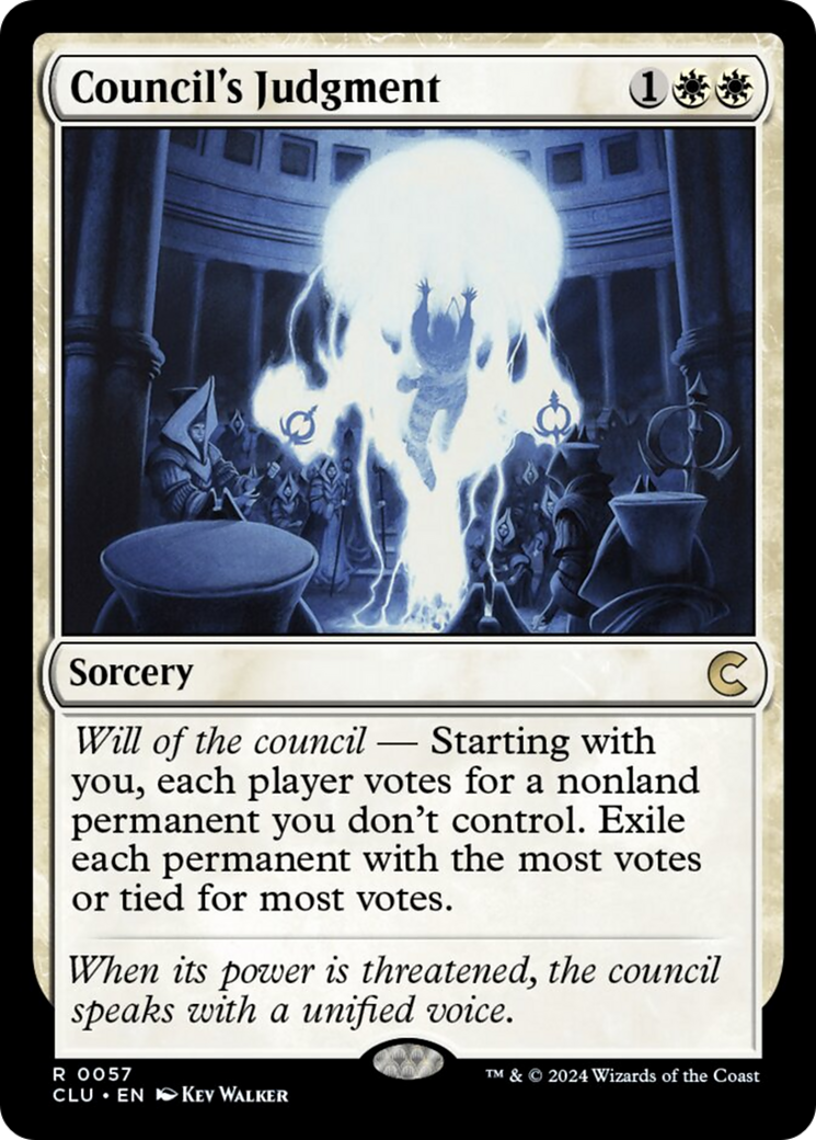 Council's Judgment [Ravnica: Clue Edition] | The CG Realm