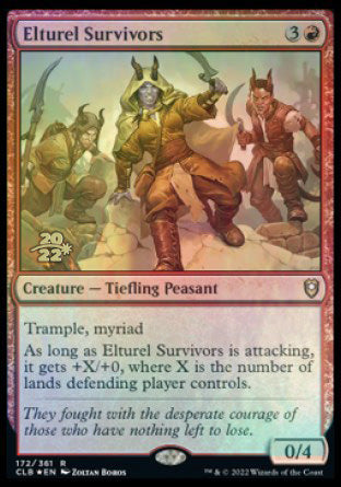 Elturel Survivors [Commander Legends: Battle for Baldur's Gate Prerelease Promos] | The CG Realm