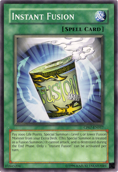 Instant Fusion [CP07-EN017] Common | The CG Realm