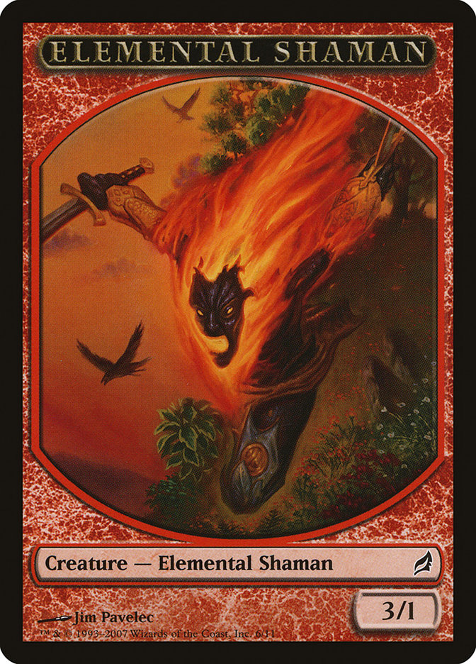 Elemental Shaman Token [Lorwyn Tokens] | The CG Realm