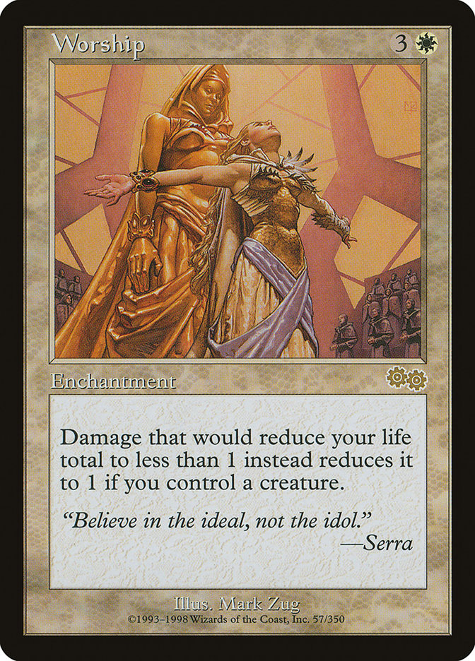 Worship [Urza's Saga] | The CG Realm