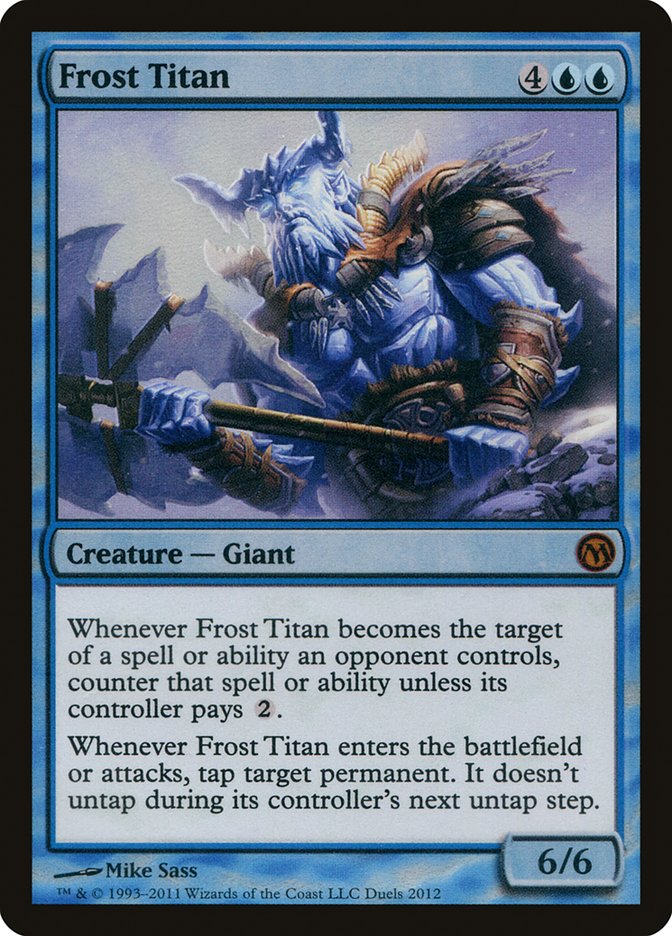 Frost Titan (Duels of the Planeswalkers Promos) [Duels of the Planeswalkers Promos 2011] | The CG Realm