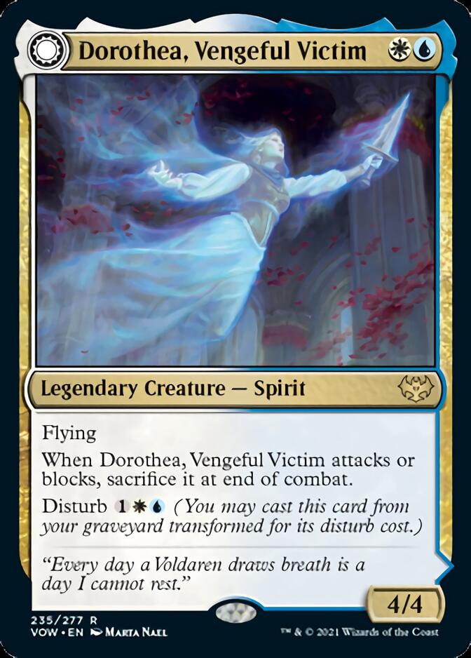 Dorothea, Vengeful Victim (VOW-235) - Innistrad: Crimson Vow: (Double Faced Transform)
