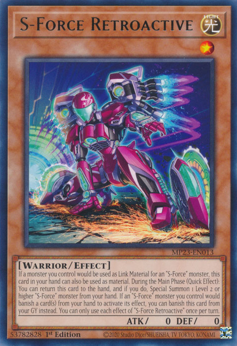 S-Force Retroactive [MP23-EN013] Rare | The CG Realm