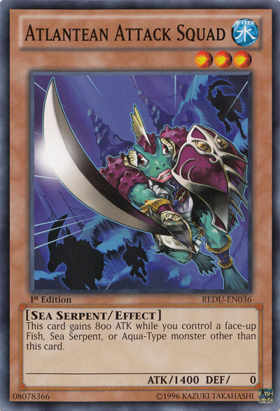Atlantean Attack Squad [REDU-EN036] Common | The CG Realm