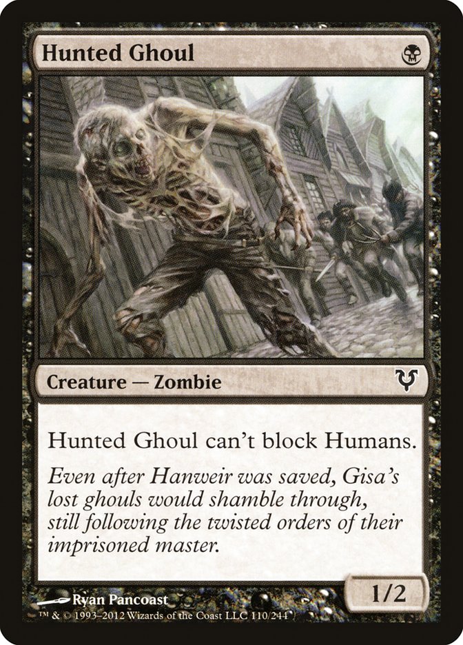 Hunted Ghoul [Avacyn Restored] | The CG Realm