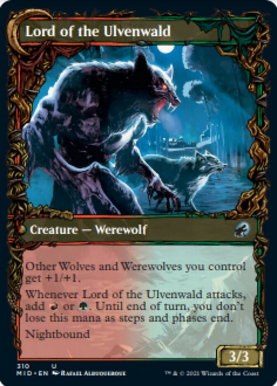 Kessig Naturalist (Showcase) (MID-310) - Innistrad: Midnight Hunt: (Showcase, Double Faced Transform)