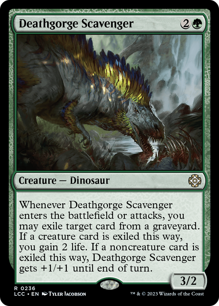 Deathgorge Scavenger [The Lost Caverns of Ixalan Commander] | The CG Realm
