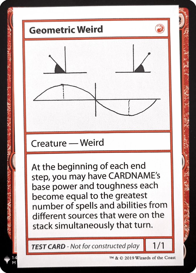 Geometric Weird [Mystery Booster Playtest Cards] | The CG Realm