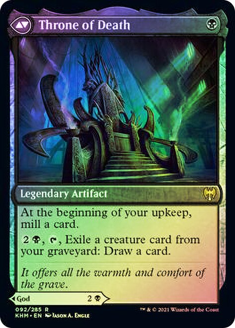 Egon, God of Death (PRE-92S) - Kaldheim Promos Foil