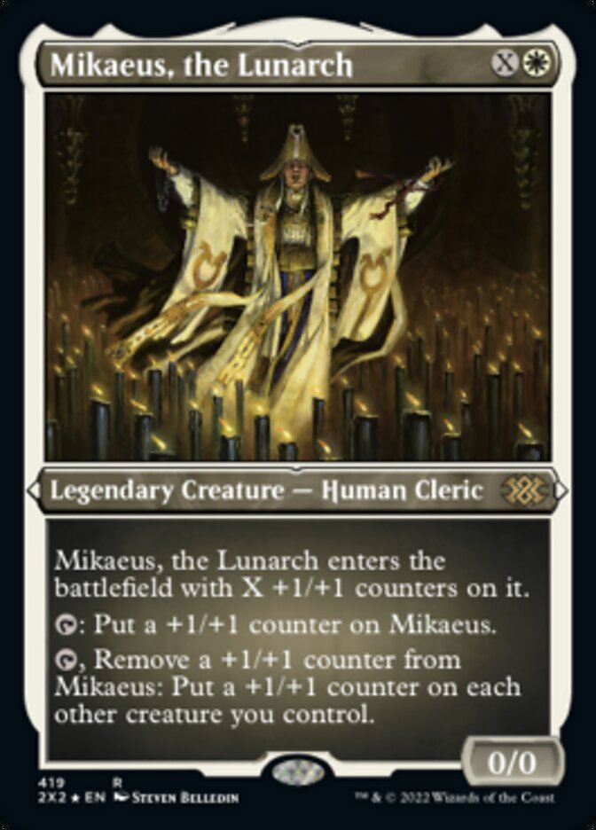 Mikaeus, the Lunarch (Foil Etched) [Double Masters 2022] | The CG Realm