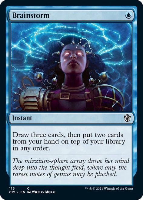 Brainstorm [Commander 2021] | The CG Realm