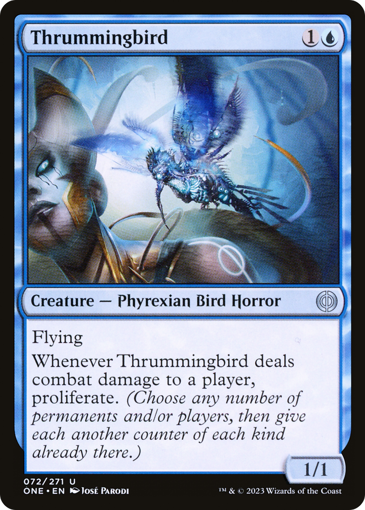 Thrummingbird [Phyrexia: All Will Be One] | The CG Realm