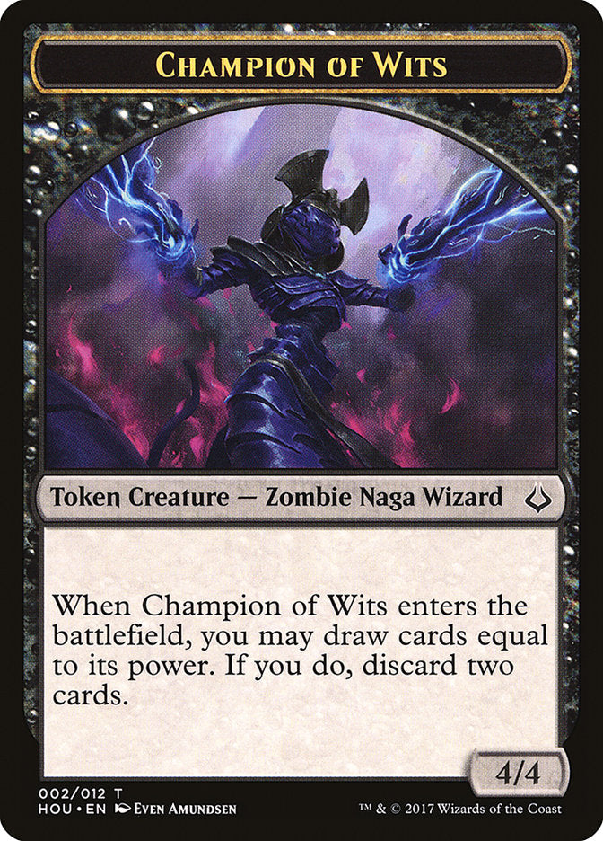 Champion of Wits Token [Hour of Devastation Tokens] | The CG Realm