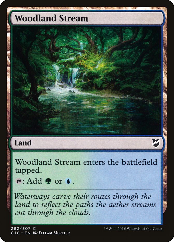Woodland Stream [Commander 2018] | The CG Realm