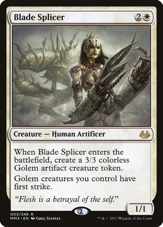 Blade Splicer [Modern Masters 2017] | The CG Realm