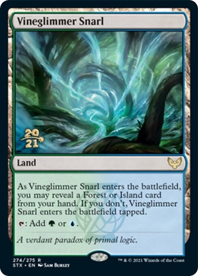 Vineglimmer Snarl [Strixhaven: School of Mages Prerelease Promos] | The CG Realm