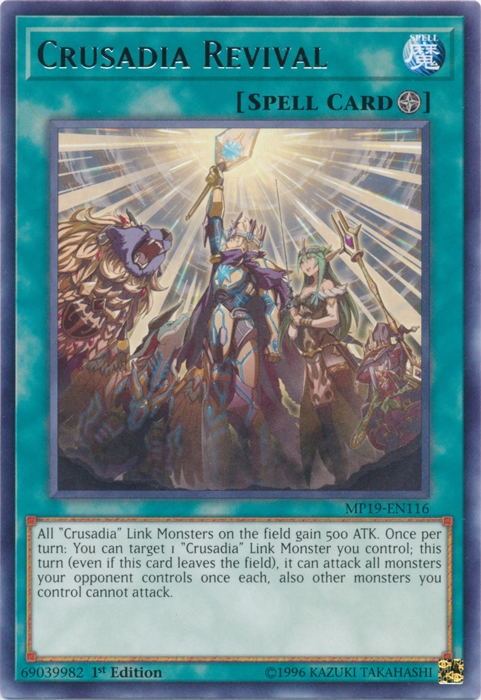 Crusadia Revival [MP19-EN116] Rare | The CG Realm
