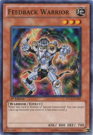 Feedback Warrior [YS11-EN007] Common | The CG Realm