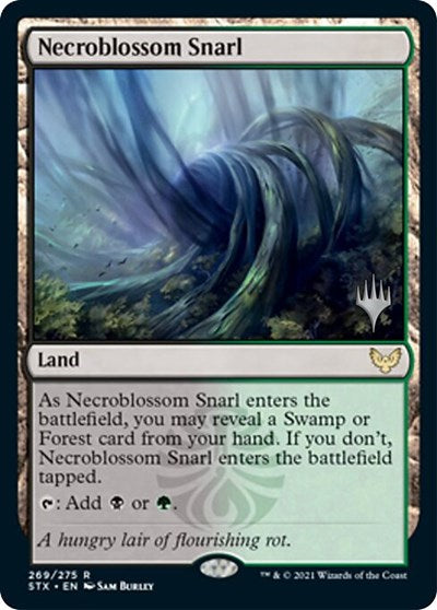 Necroblossom Snarl (Promo Pack) [Strixhaven: School of Mages Promos] | The CG Realm
